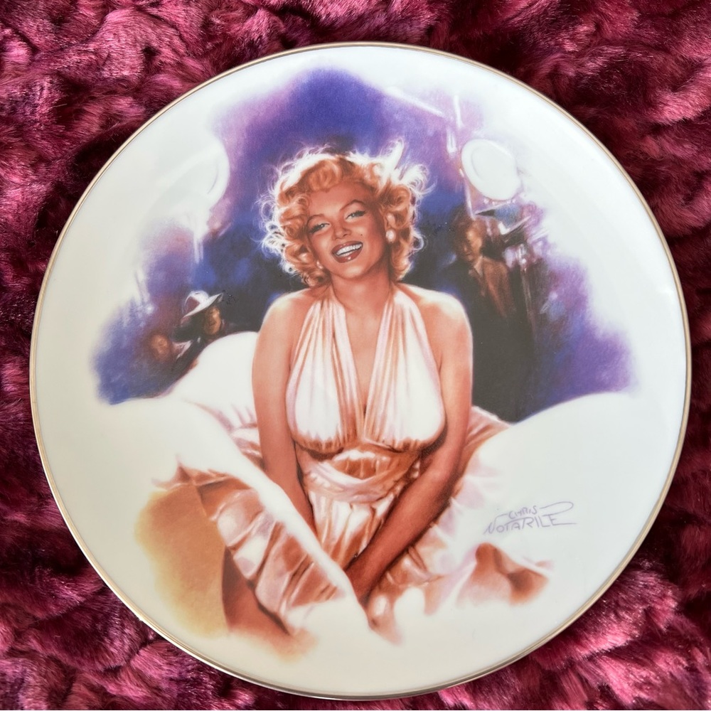 Vintage Delphi Marilyn Monroe ‘Photo Opportunity’ Collectible Plate